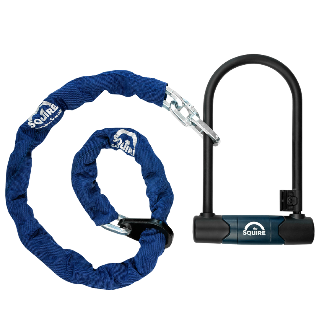 Nevis 10C Strongloop J4 Fahrradschloss-Set – Squire Locks Germany